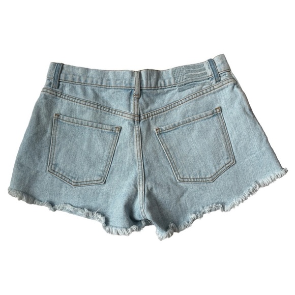 Revice Light Wash Cut Off Denim Shorts, Size 29 - Picture 5 of 8